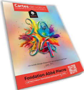 Catalogue cartes de vœux Fondation Abbé Pierre