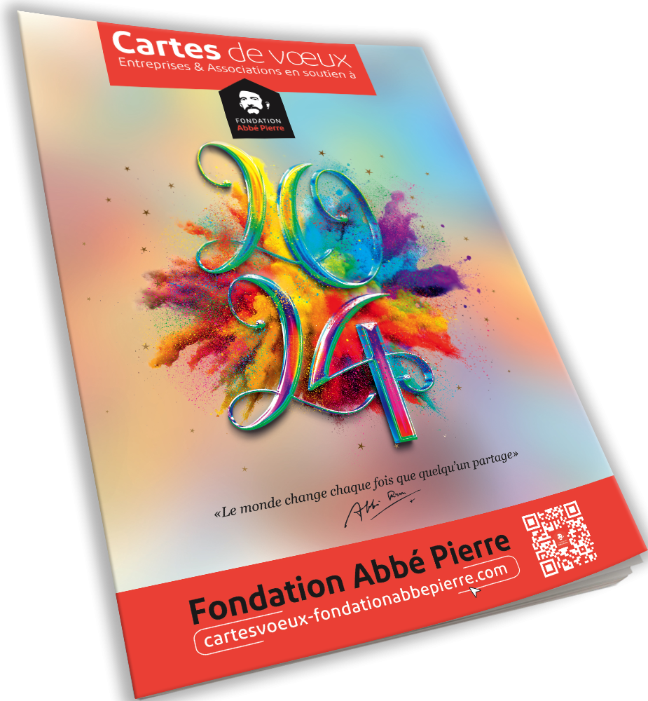 Catalogue cartes de vœux Fondation Abbé Pierre