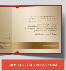 Personnalisation Red label !